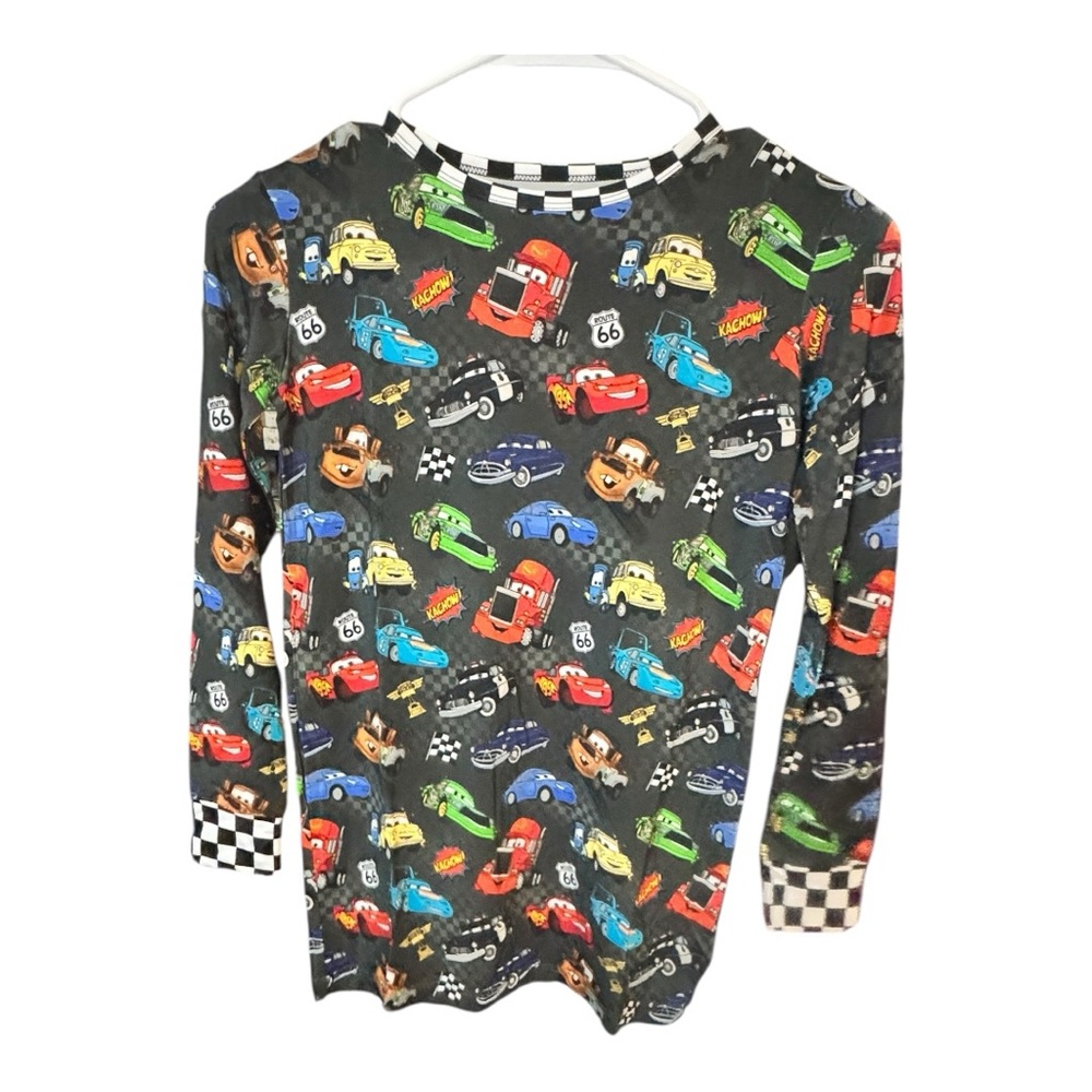 BOJC Cars Long Sleeve/Pants Bamboo Pajama Set Brand New - Picture 1 of 5